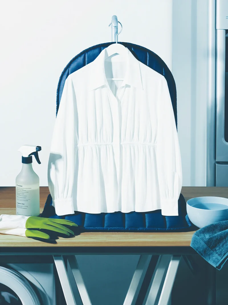 Illustration: Behutsame Pflege empfindlicher Textilien